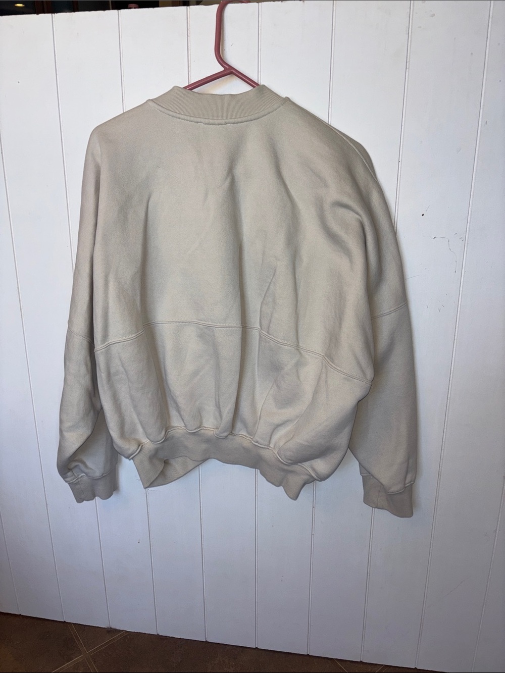 Zara wide leg cream sweat set! Medium - Picture 2 of 9